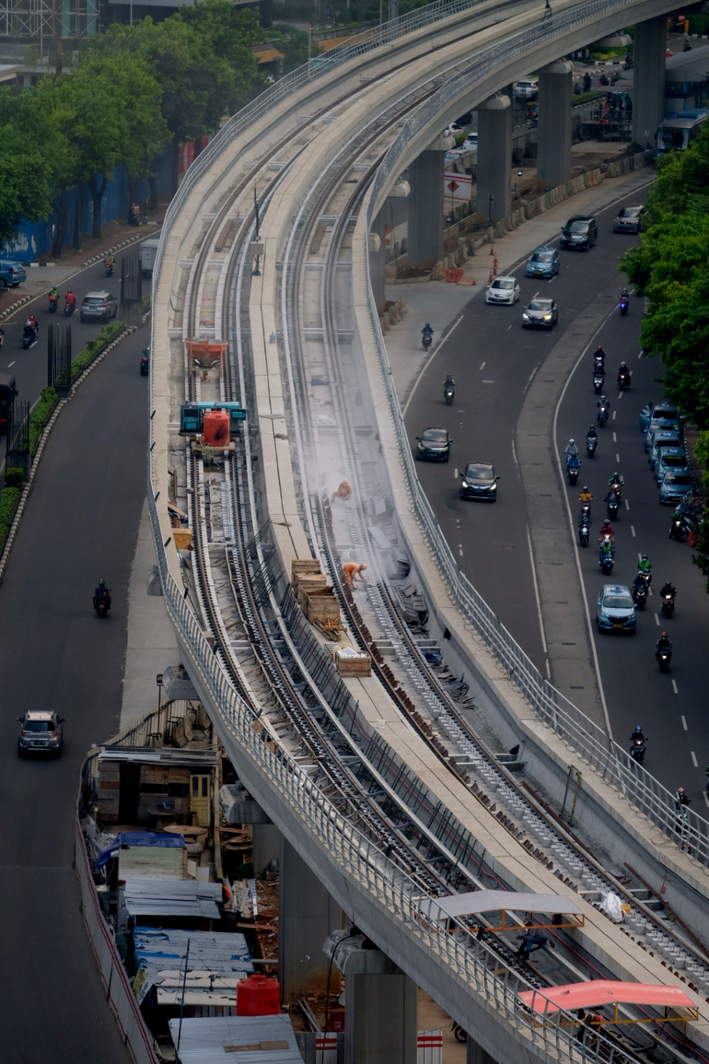 Target Operasi 2022, Begini Progres Proyek LRT Jabodebek - TrenAsia